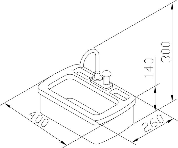 Image du produit Axi Évier avec accessoires