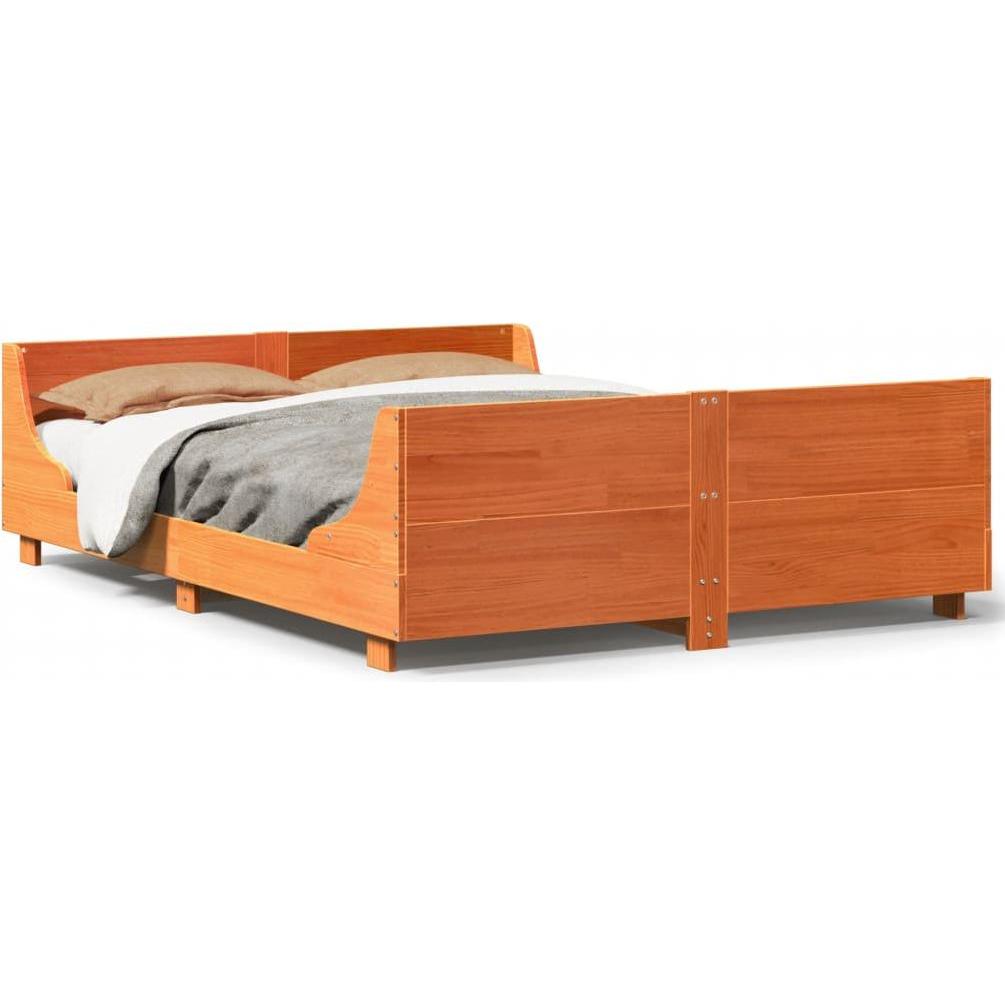 VidaXL, Bett, Bett ohne Matratze (140 x 190 cm)