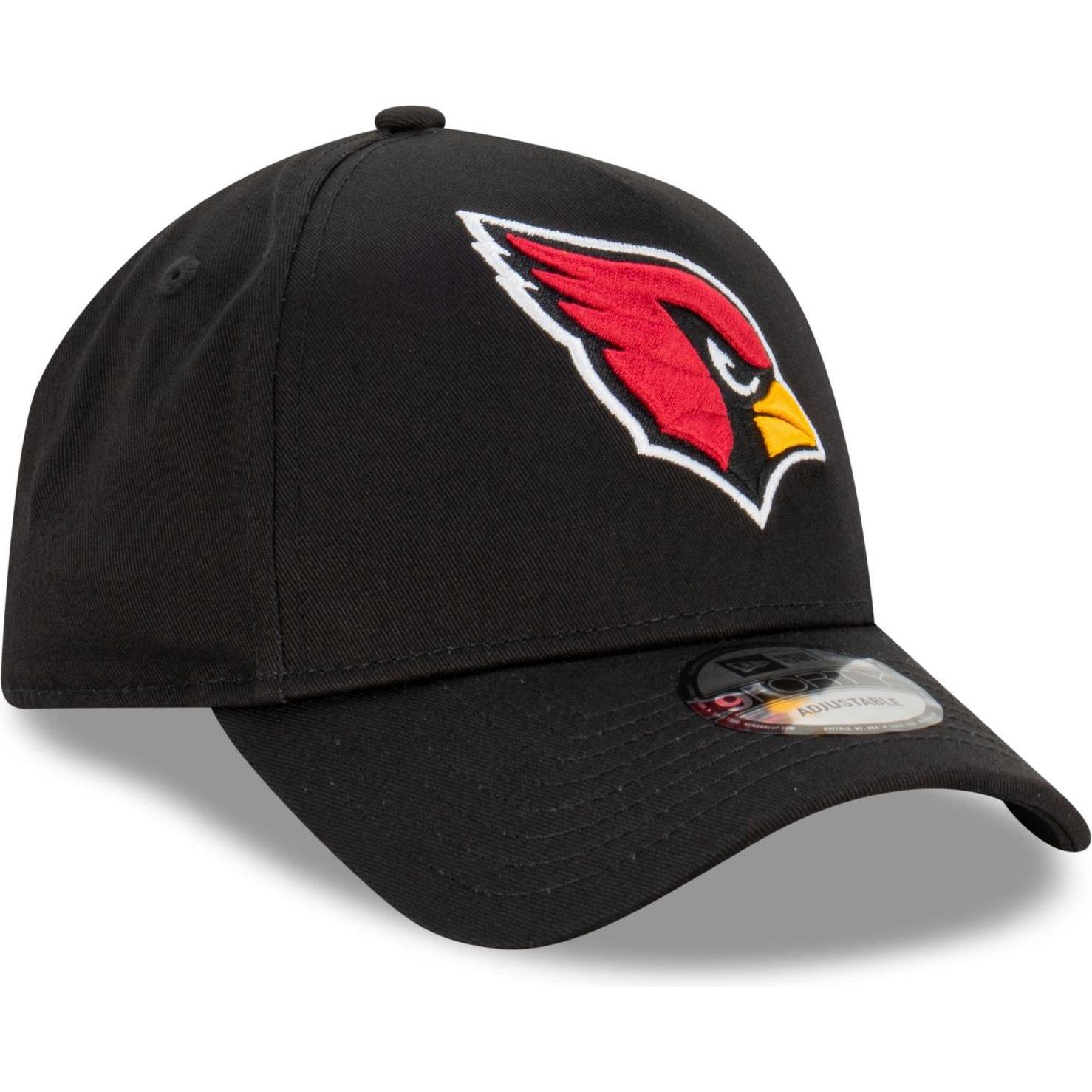 Thumbnail - New Era, Herren, Cap, 9Forty A-Frame Cap - NFL Arizona Cardinals schwarz, Schwarz, (One Size)