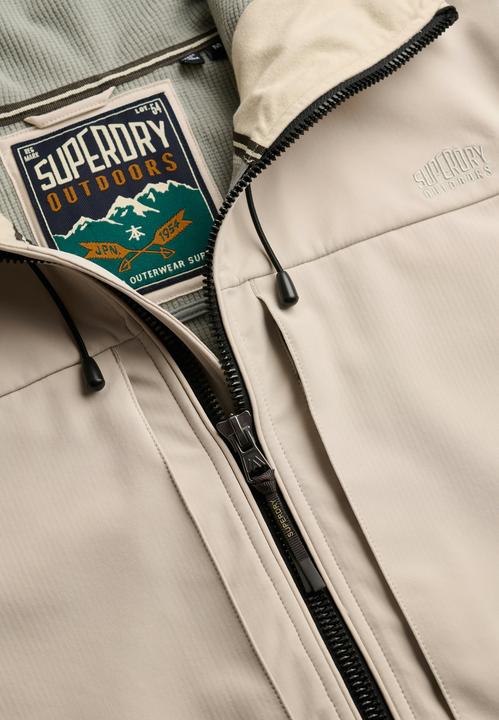 Actual product image Superdry Hooded Softshell Trekker Jacket (S)