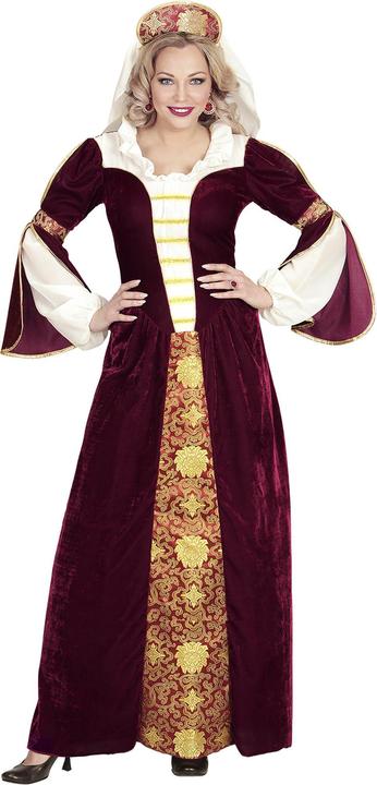 Widmann Königin Miss Kingston Mittelalter Kostüm