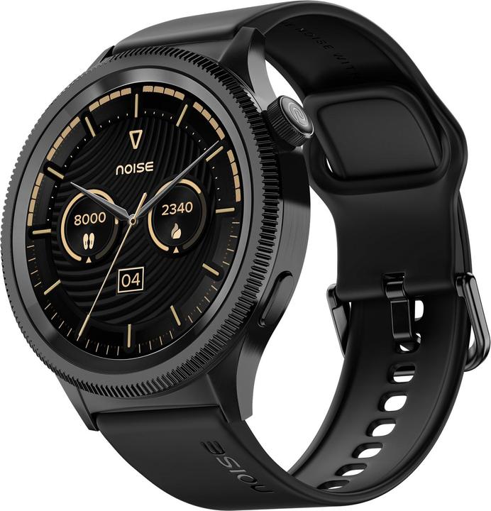Actual product image Noise NoiseFit Halo 2 Smartwatch Jet Black (42 mm)