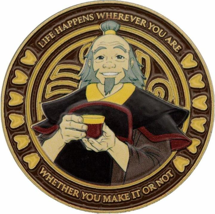 Produktbild Fanattik Avatar Der Herr der Elemente Sammelmünze Iroh Limited Edition