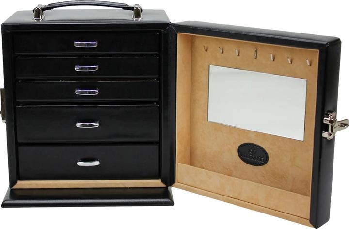 Image du produit Windrose Merino Schmuckkasten Leder 25.2 cm