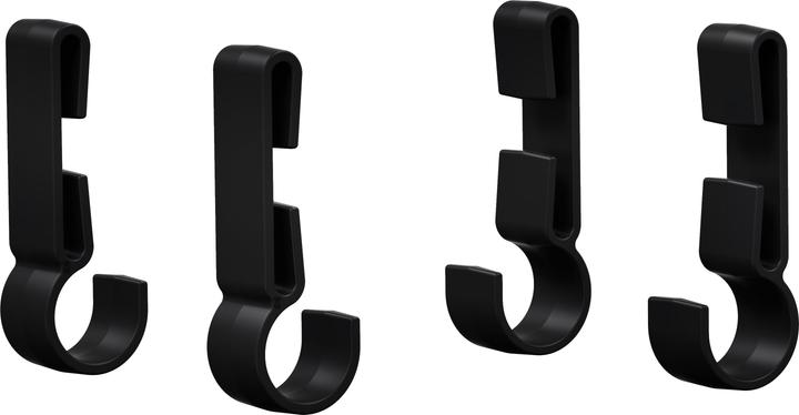 Ledlenser Clips de fixation pour bande de casque, 4 pièces