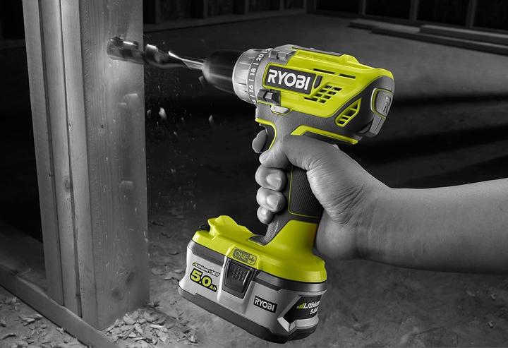Actual product image Ryobi ONE+ 18V cordless drill driver (Drill driver)