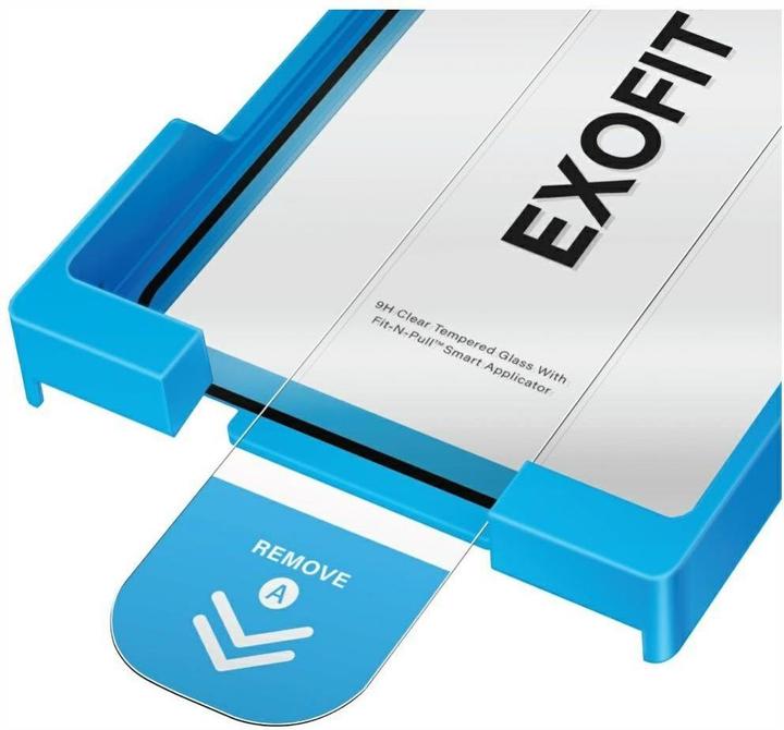 Actual product image Uniq Optix Exofit Vivid Tempered Glass for iPhone 17 Pro Max with Applicator (Apple iPhone 17 Pro Max)