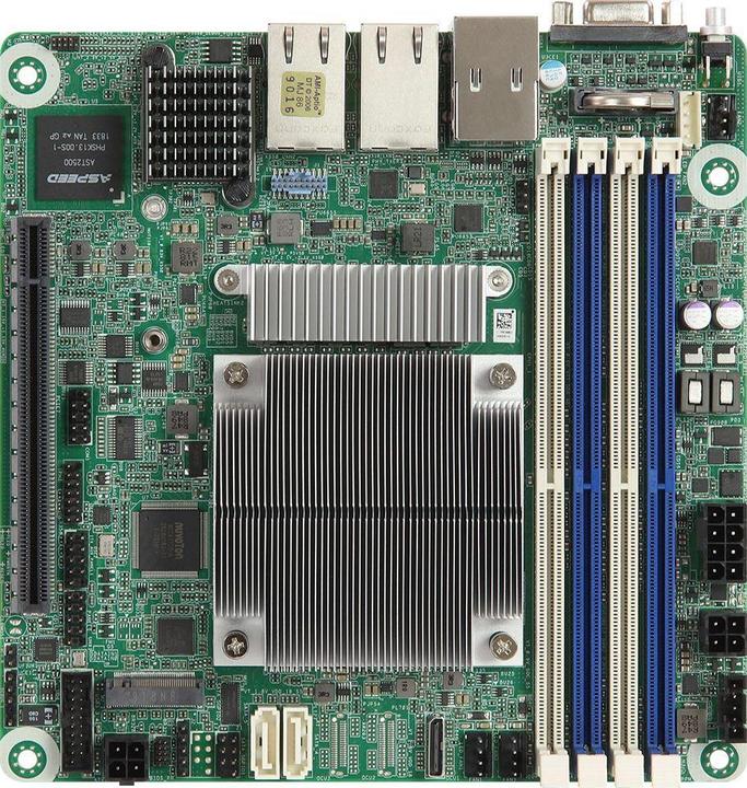 Actual product image AsRock EPYC3251D4I-2T (Mini-ITX)