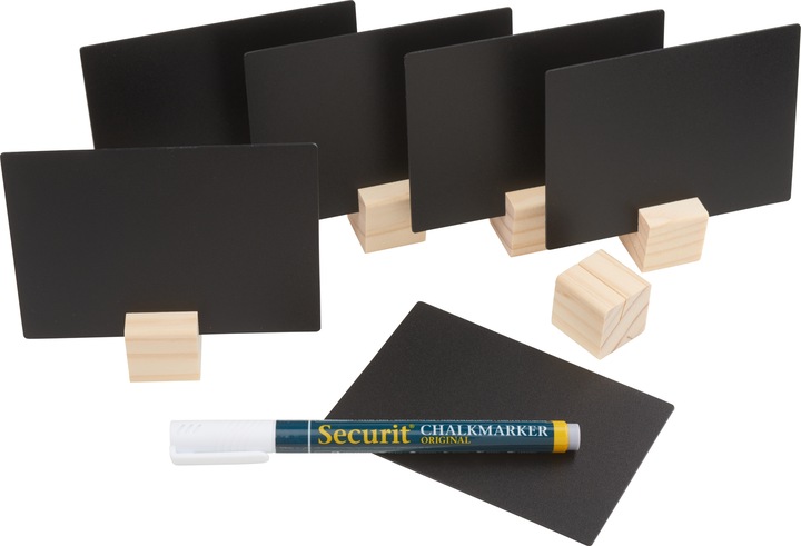 Actual product image Securit Wood display stand (Weekly planner, Measuring 9 x 10 cm)