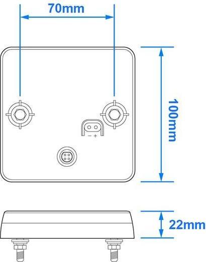 Image du produit ProPlus Feu arrière LED sous blister