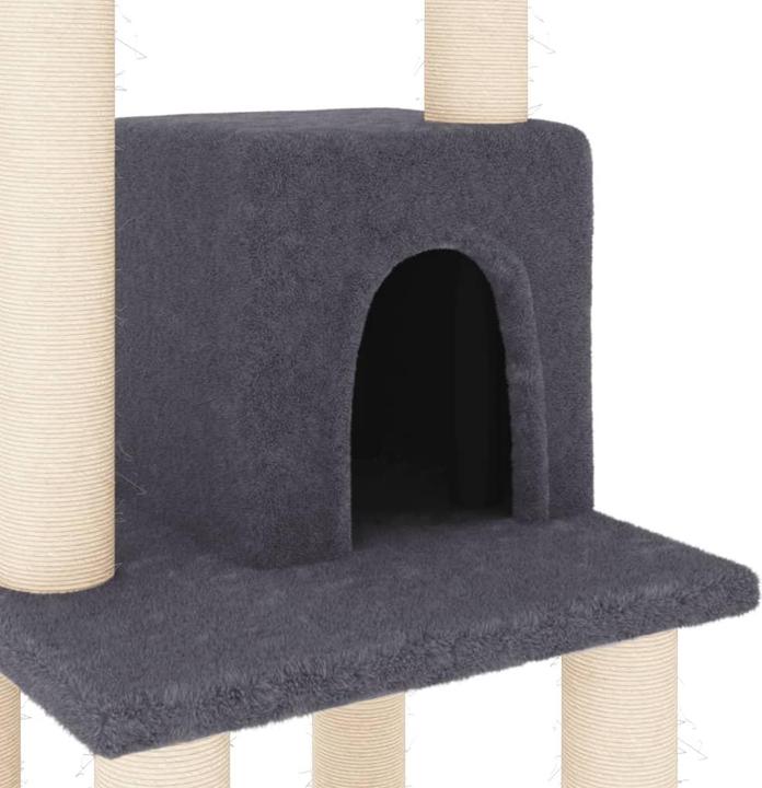 Produktbild vidaXL Katzenbaum (105 cm, Dunkelgrau)