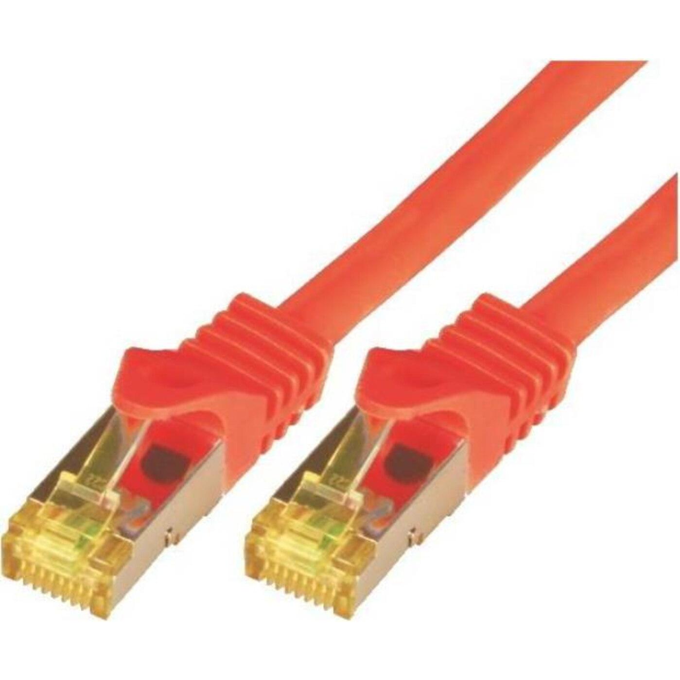 M-Cab Netzwerkkabel (S/FTP, CAT7, 3 m), Netzwerkkabel