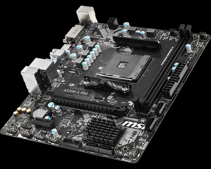 Produktbild MSI A320M-A Pro (AM4, AMD A320, mATX)