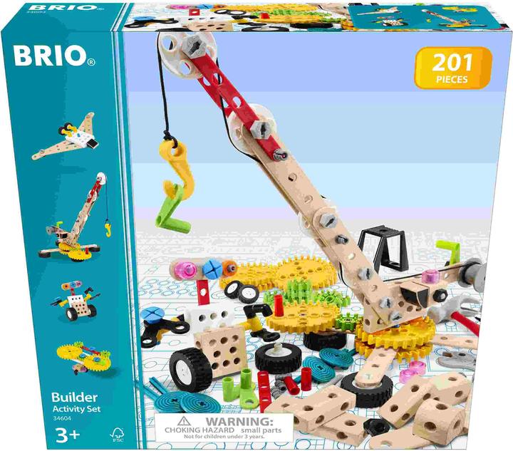 Ravensburger BRIO Builder kinderkamerset, 201 stuks.