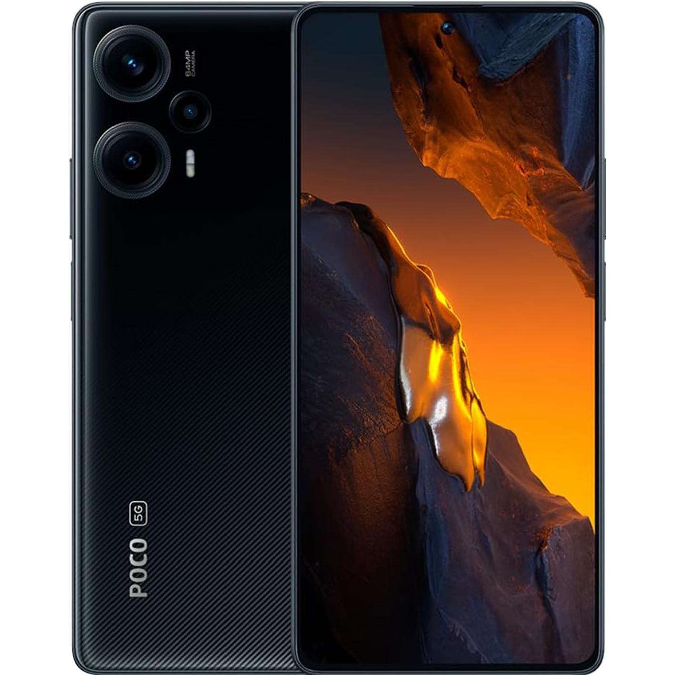 Xiaomi F5 (256 GB, Schwarz, 6.67", Dual SIM, 5G), Smartphone, Schwarz