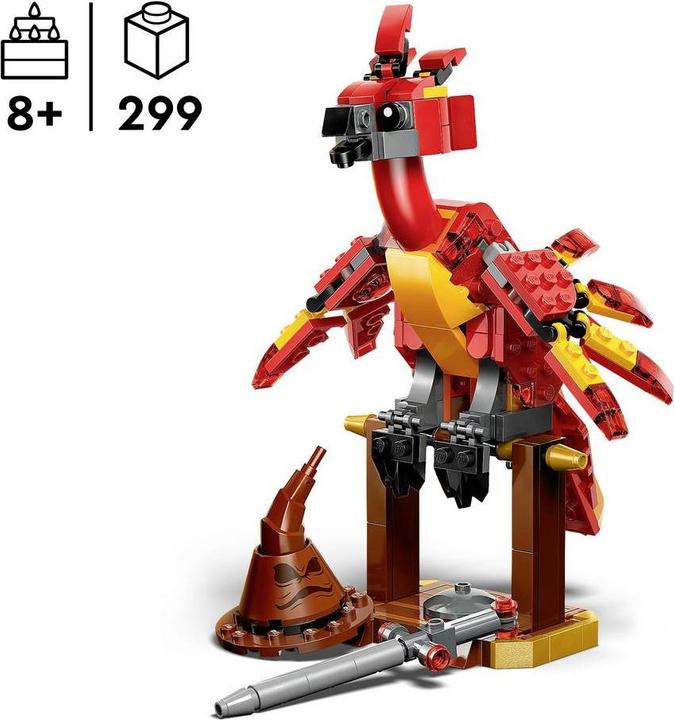 Image du produit LEGO Fawkes : Le phénix de Dumbledore (76448, LEGO Harry Potter)