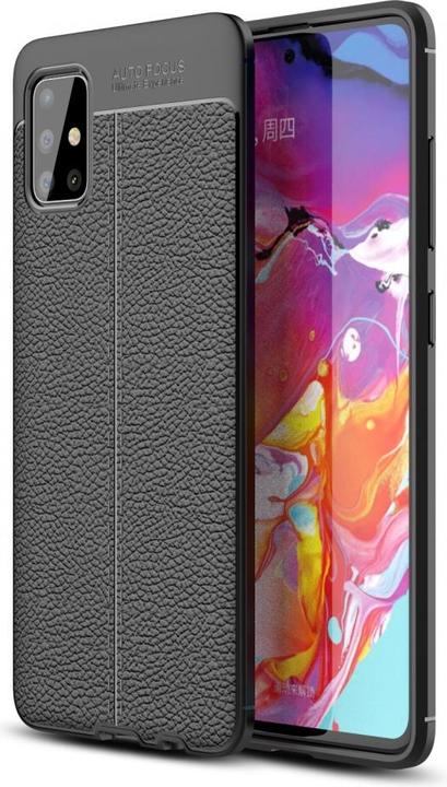 Produktbild Screenguard Samsung Galaxy A51 4G Hülle Leather Design TPU Cover (Samsung Galaxy A51)