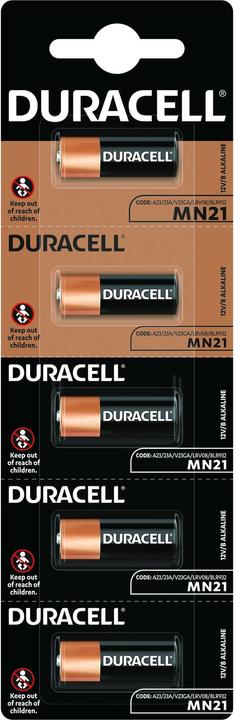 Duracell MN21 (A23) (5 Stk., A23, 60 mAh)