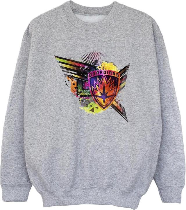 Produktbild Guardians Of The Galaxy Abstract Shield Chest Sweatshirt Jungen (128)
