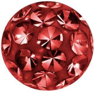 Image du produit Bijouteria Embout de piercing (Cristallin, Acier inoxydable, Résine époxy)