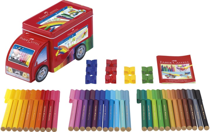 Immagine prodotto Faber-Castell Penna con punta in feltro Connettore (Multicolore, 33 x)