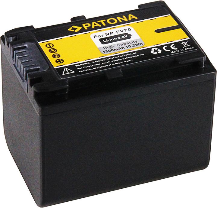 Actual product image Patona Battery NP-FV70 (Rechargeable battery)
