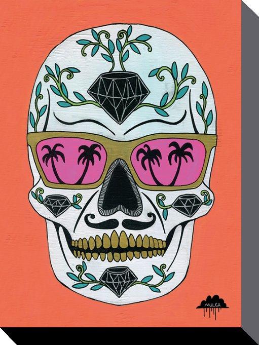 Pyramid Schubert the Diamond Sugar Skull (60 x 80 cm)