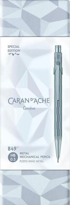 Actual product image Caran d'Ache Feinminenstift 849 Minenhalter Alpine Frost Special Edition blau (0.50 mm, HB, 1 x)