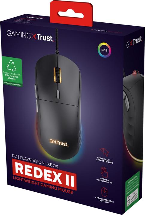 Image du produit Trust GXT925 REDEX II LIGHT (Filaire)