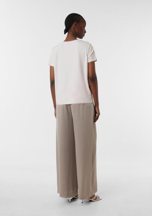 Immagine prodotto Comma T-Shirt T-Shirt aus Baumwollmix mit Schmucksteinen (42)