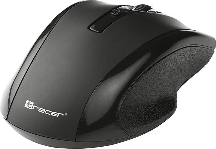 Actual product image Tracer 47432 Wireless Optical Mouse RF 2,4Ghz/BT Black (Wireless)