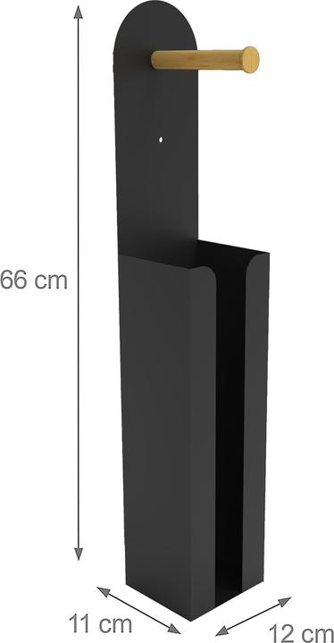 Actual product image Relaxdays Toilettenpapierhalter freistehend