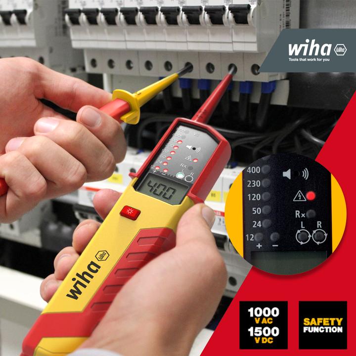 Image du produit Wiha Spannungs- und Durchgangsprüfer eMobility (CAT IV)