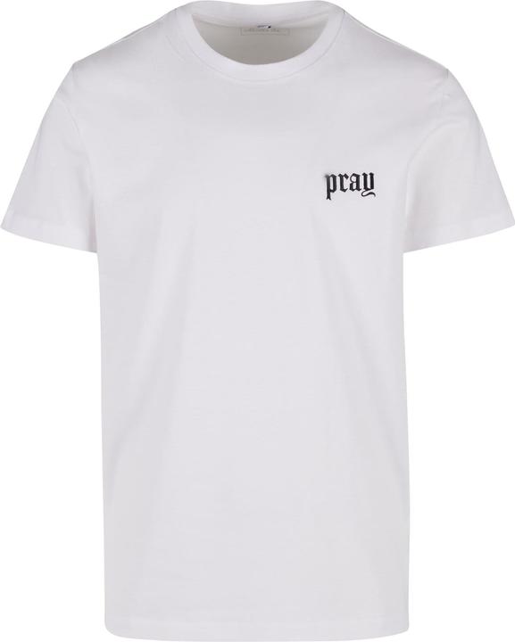 Produktbild Miss Tee Pray Old English Wording EMB Tee - 191349 (XL)