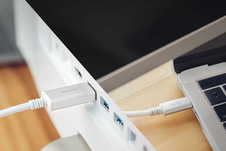Actual product image Moshi USB Typ C — DisplayPort (USB-C, 150 cm)