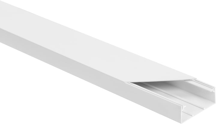 Produktbild No Name Elektroinstallationsleisten-Set WEISS LS 60x25 2m (PACKUNG A 10 STÜCK) (200 cm)
