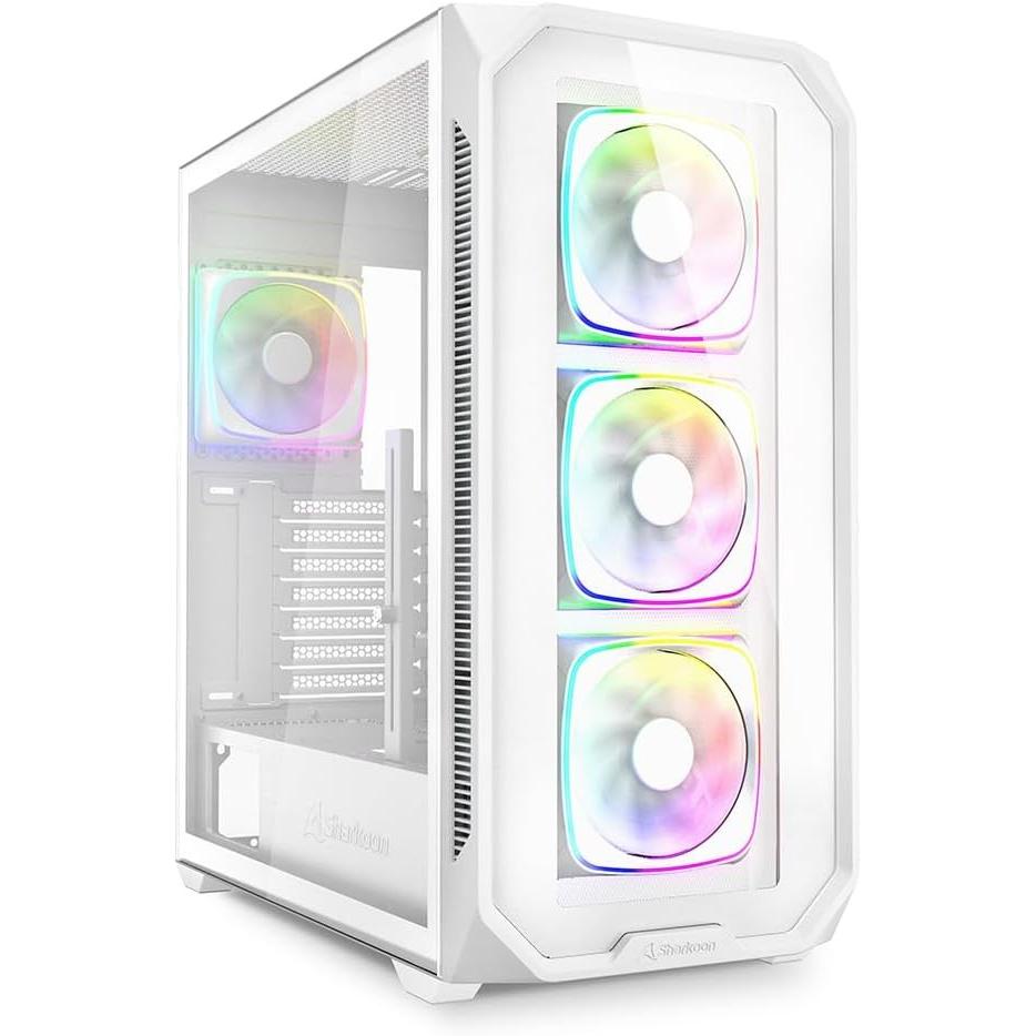 Sharkoon Bianco Ak5g Rgb Atx (Atx, Matx, Mini-Itx), Case Pc,
