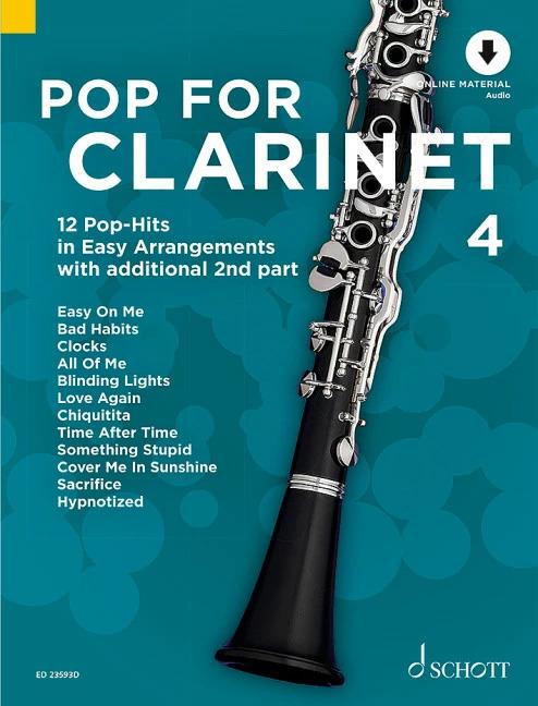 Produktbild Pop For Clarinet 4 (Englisch, Uwe Bye, 2022)