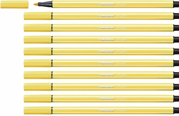 Immagine prodotto STABILO Penna 68 (Giallo, 10 x)