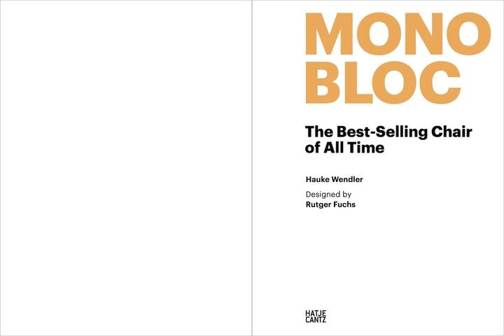 Actual product image Monobloc (English, Hauke Wendler, Rutger Fuchs, 2022)