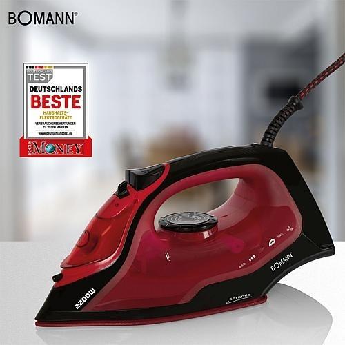 Image du produit Bomann DB6035CB noir / rouge (2200 W)