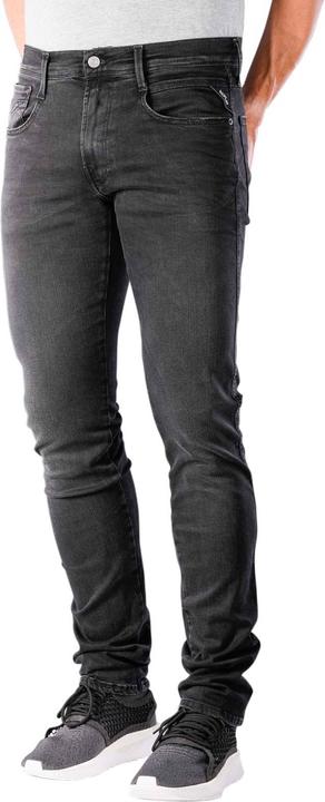 Actual product image Replay Anbass Jeans Slim black washed (W29/L30)