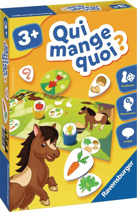 Actual product image Ravensburger Qui mange quoi? (French)