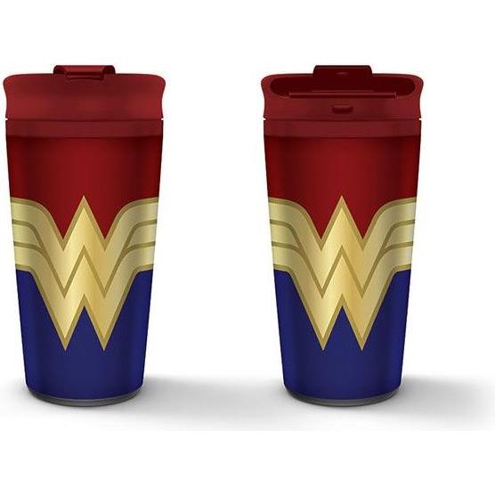 Pyramid Travel Mug Tazza Termica Viaggio Wonder Women Strong, Altri accessori gaming