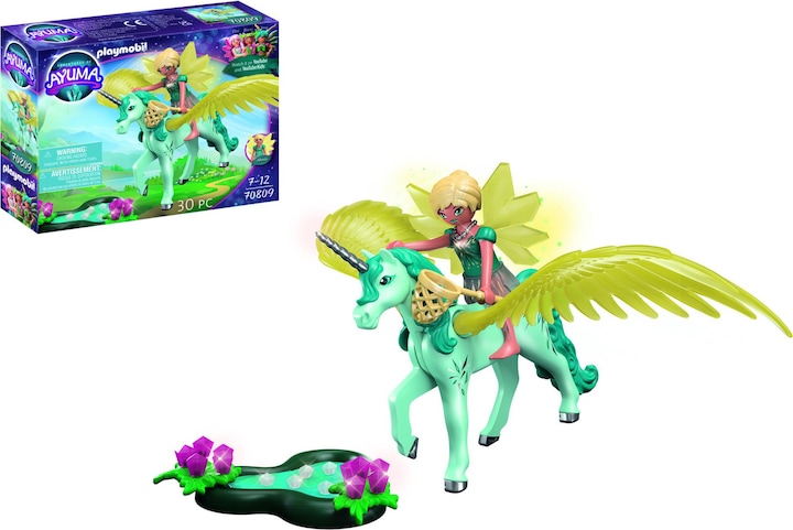 Produktbild Playmobil Crystal Fairy mit Einhorn (70809, Playmobil Ayuma)