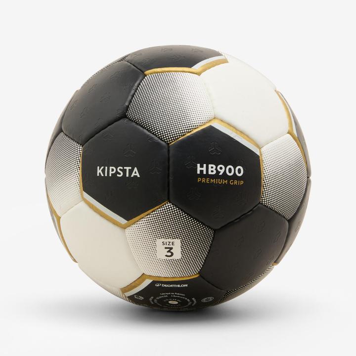 Produktbild Kipsta Handball Grösse 3 - H900 weiss/schwarz (3)