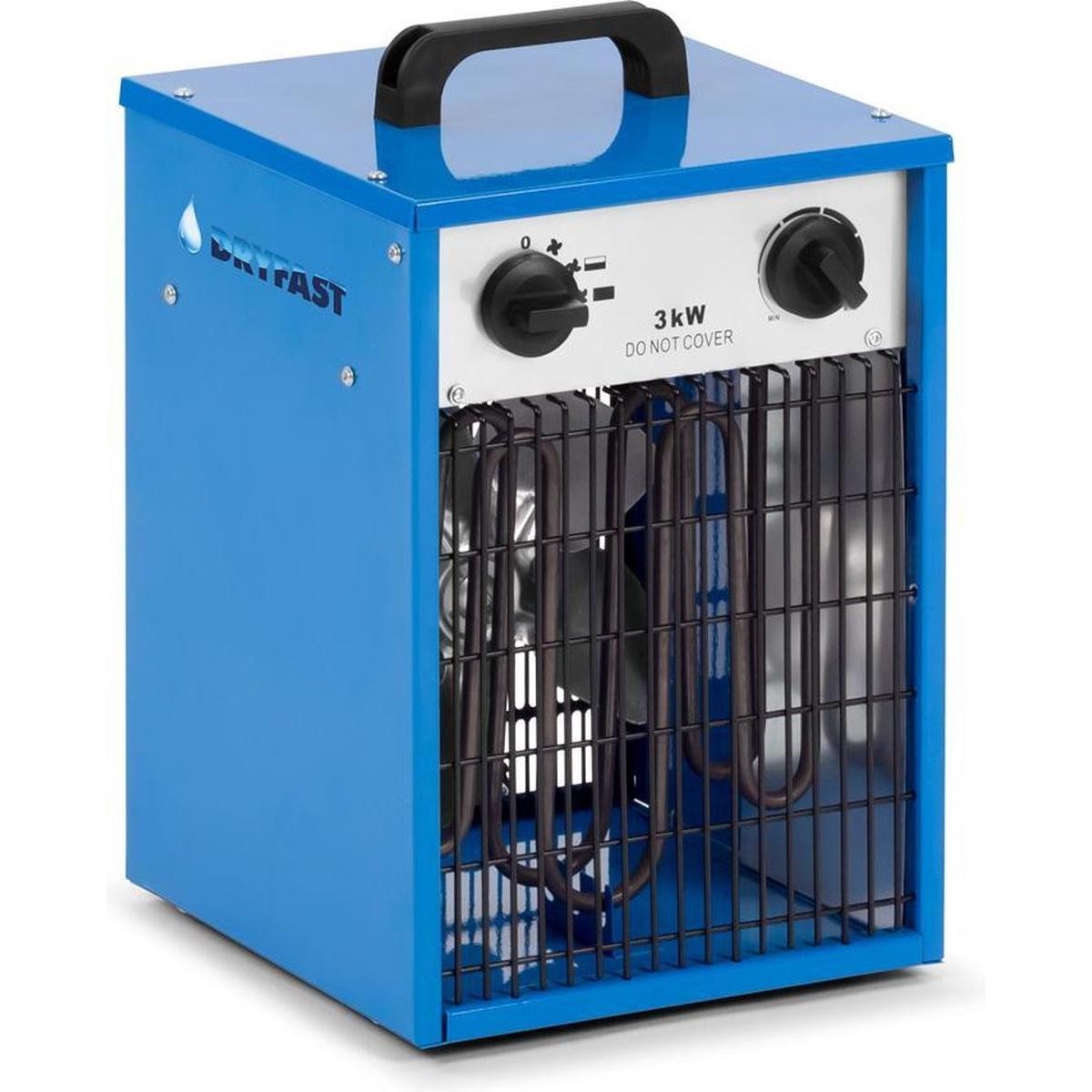Dryfast DEH3 Elektrische Heizung 230 V, Termoventilatore, Verde