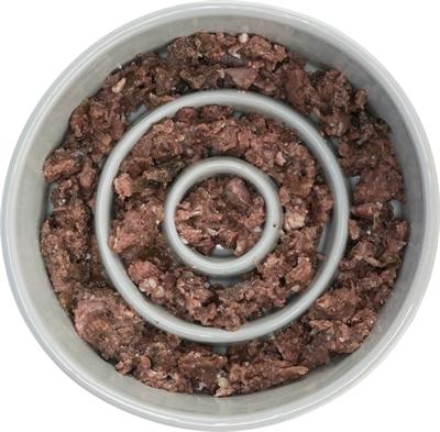 Produktbild Trixie Slow Feeding Schale, Keramik, 0,9 l/ø 17 cm, grau/blau (0.90 l)