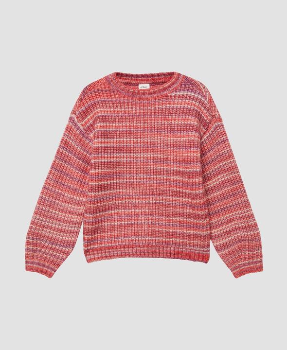 Produktbild s.Oliver Strickpullover Oversized Strickpullover mit Farbverlauf (134, 140)
