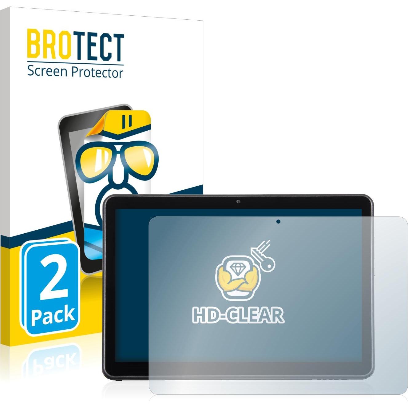 Thumbnail - BROTECT Schutzfolie Displayschutz Klar (2 Stück, Terra Pad 1006), Tablet Schutzfolie